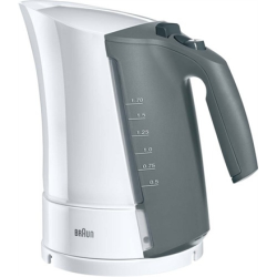 Braun | WK 300 | Standard kettle | 2200 W | 1.7 L | Plastic | 360° rotational base | White | WK300 White