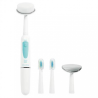 DomoClip Set 3 in 1 electric toothbrush, facial cleaning and massager DOS125  Warranty 24 month(s), White, Whiten, clean, sensitive