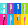 ADATA Sync Charge Cable 2-in-1, USB A, Micro-USB B/Lightning, 1 m, White