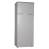 Snaige Refrigerator FR240-1161AA-MASNJ0A Free standing, Double door, Height 144 cm, A+, Fridge net capacity 166 L, Freezer net capacity 46 L, Silver