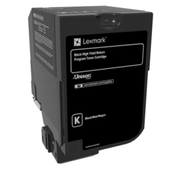 Lexmark 25K Black Return Program Toner Cartridge (CX725) Lexmark | 84C2HK0