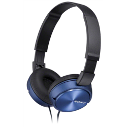 Sony Foldable Headphones MDR-ZX310 Headband/On-Ear, Blue | MDRZX310L.AE