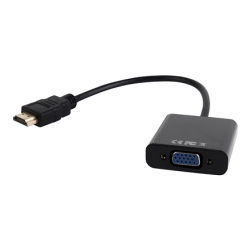 Cablexpert HDMI to VGA and audio adapter cable | A-HDMI-VGA-03