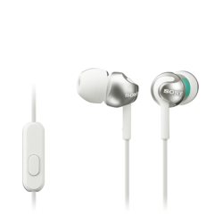 Sony In-ear Headphones EX series, White Sony MDR-EX110AP In-ear, White | MDREX110APW.CE7