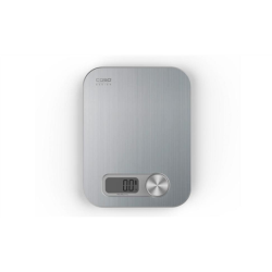 Caso | Design kitchen scale | Maximum weight (capacity) 5 kg | Graduation 1 g | Display type Digital | Stainless Steel | 03265