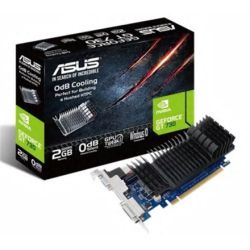 Asus GF GT730-SL-2GD5-BRK NVIDIA 2 GB GeForce GT 730 GDDR5 PCI Express 2.0 Cooling type Passive Processor frequency 902 MHz DVI-D ports quantity 1 HDMI ports quantity 1 Memory clock speed 5010 MHz | 90YV06N2-M0NA00