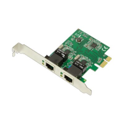 Logilink PC0075, 2-port Gigabit PCI Express network card | Logilink | 2 x Gigabit Lan (RJ 45) | Lan card