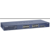 Netgear Switch GS716T Web Management, Rack mountable, 1 Gbps (RJ-45) ports quantity 16, SFP ports quantity 2, Power supply type Single