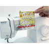 Toyota Sewing machine SUPERJ15W White, Number of stitches 15, Number of buttonholes 4, Automatic threading