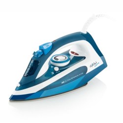 Gallet GALFAR370 Blue/ white, 2400 W, Steam iron, Continuous steam 40 g/min, Steam boost performance 130 g/min, Anti-drip function, Anti-scale system, Vertical steam function, Water tank capacity 250 ml