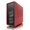 Fractal Design | Focus G | FD-CA-FOCUS-RD-W | Side window | Left side panel - Tempered Glass | Red | ATX | Power supply included No | ATX