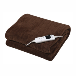 Gallet Electric blanket  GALCCH130 Number of heating levels 9, Number of persons 1, Washable, Remote control, Microfleece, 120 W, Brown