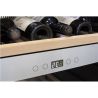 Caso | Wine cooler | WineChef Pro 40 | Energy efficiency class G | Free standing | Bottles capacity Up to 40 bottles | Cooling type Compressor technology | Stainless steel/Black