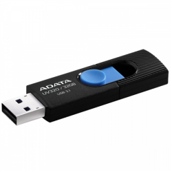 ADATA | UV320 | 32 GB | USB 3.1 | Black/Blue | AUV320-32G-RBKBL