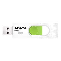 ADATA | UV320 | 32 GB | USB 3.1 | White/Green | AUV320-32G-RWHGN