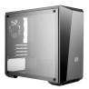 Cooler Master MasterBox Lite 3.1 TG with DarkMirror Front Panel, Side window Black + three custom Trim Colors (Black, Silver, Red; included in the box) Micro ATX Power supply included No