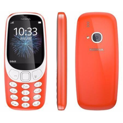 Nokia 3310 (2017) Red, 2.4 ", TFT, 240 x 320 pixels, 16 MB, Dual SIM, Micro-SIM, Bluetooth, 3.0, USB version microUSB 2.0, Built-in camera, Main camera 2 MP, 1200 mAh | A00028254