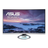 Asus Designo Curve LCD MX32VQ 32 ", VA, WQHD, 2560 x 1440 pixels, 16:9, 4 ms, 300 cd/m², Silver, HDMI, DP, Curved, 1800R Curvature, Frameless, Halo Lighting Base, Audio by Harman Kardon, Flicker Free, Blue Light Filter