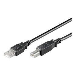 Goobay | USB 2.0 Hi-Speed cable | USB-A to USB-B USB 2.0 male (type A) | USB 2.0 male (type B) | 68901
