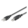 Goobay | USB 2.0 Hi-Speed cable | USB-A to USB-B USB 2.0 male (type A) | USB 2.0 male (type B)