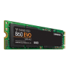 Samsung 860 EVO MZ-N6E500BW 500 GB, SSD form factor 2.5", SSD interface M.2 SATA, Write speed 520 MB/s, Read speed 550 MB/s