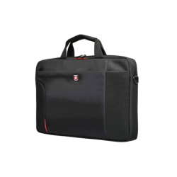 PORT DESIGNS Houston Fits up to size 15.6 " Messenger - Briefcase Black Shoulder strap | 110271