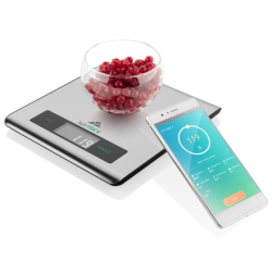 ETA Kitchen scales with smart application  Nutri Vital Maximum weight (capacity) 5 kg, Graduation 1 g, Display type LCD, Silver | ETA079090000