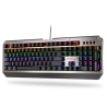 Aula Mechanical Assault Wired Keyboard, EN/RU, Black,