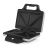WMF Sandwich Maker 415150011 Lono Stainless steel/black, 800 W, Number of plates 1, Number of sandwiches 4