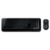 Microsoft Keyboard and mouse 850 with AES PY9-00015 Wireless, Mouse included, Batteries included, EN/RU, Wireless connection, EN, Numeric keypad, USB, Black