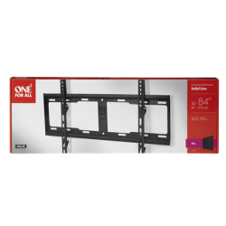 ONE For ALL Wall mount, WM4611, 32-90 ", Fixed, Maximum weight (capacity) 100 kg, VESA 100x100, 200x100, 200x200, 300x200, 300x300, 400x200, 400x300, 400x400, 600x400 mm, Black