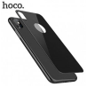 hoco. 3D backside (V10 ) Backside protector, Apple, iPhone X, Tempered glass, Black