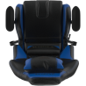Gamdias Gaming chair Achilles E2-L, Black/Blue. Adjustable backrest and handlebars.  Gamdias