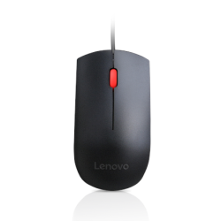 Lenovo Essential USB Wired Mouse, 1600 DPI, 1.8 m, 3 Buttons, Black Lenovo | 4Y50R20863
