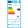 CATA | Hood | GC DUAL A 45 XGBK | Energy efficiency class A | Canopy | Width 45 cm | 820 m³/h | Touch control | Black glass | LED