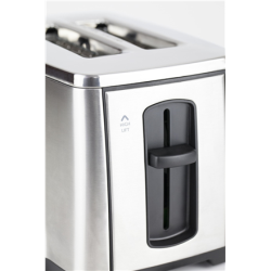 Caso Toaster Inox²   Stainless steel,  Stainless steel, 1050 W, Number of slots 2, Number of power levels 9, Bun warmer included | 02778