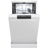 Gorenje Dishwasher GS52010W Free standing, Width 45 cm, Number of place settings 9, Number of programs 5, A++, Display, White