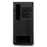 NZXT H500 Side window, Black/Blue, ATX, Power supply included No