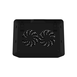 Deepcool Notebook cooler N80 Black, 427x316x25 mm | DP-N222-N80RGB