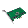 Logilink PC0078 PCI-Express Card, 2x mSATA SSD