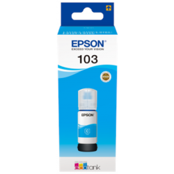 Epson 103 ECOTANK Ink Bottle, Cyan | C13T00S24A