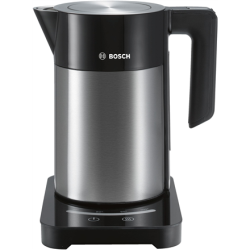 Bosch | Kettle | TWK7203 | With electronic control | 2200 W | 1.7 L | Stainless steel | 360° rotational base | Stainless steel/ black