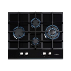 CATA | LCI 6031 B | Hob | Gas on glass | Number of burners/cooking zones 4 | Rotary knobs | Black | 08041500