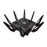 Gaming Router ROG | GT-AX11000 | 802.11ax | 1148+4804+4804 Mbit/s | 10/100/1000 Mbit/s | Ethernet LAN (RJ-45) ports 4 | Mesh Support Yes | MU-MiMO Yes | 3G/4G via optional USB adapter | Antenna type 8xExternal | 2xUSB 3.1 Gen1 | 36 month(s)