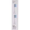 ION-Sei Soft Brush heads IETRB01H,  For adults, Heads, Number of brush heads included 2, Transparent/Blue