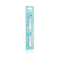 ETA | Toothbrush replacement  for ETA0709 | Heads | For adults | Number of brush heads included 2 | Number of teeth brushing modes Does not apply | White | ETA070990100