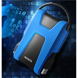 ADATA External Hard Drive HD680 1000 GB, USB 3.1, Blue | AHD680-1TU31-CBL