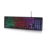 Gembird | "Rainbow" backlight multimedia keyboard | KB-UML-01 | Multimedia | Wired | US | Black | EN | 408 g | Numeric keypad