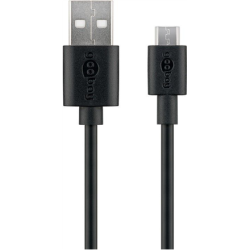 Goobay USB 2.0 micro male (type B) USB 2.0 male (type A) | 46800