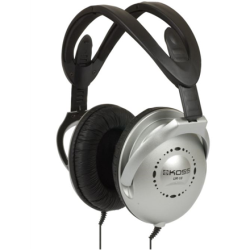 Koss Headphones UR18 Wired, On-Ear, 3.5 mm, Noise canceling, Silver | 195281